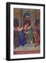 'The Marriage of the Virgin', c1455, (1939)-Jean Fouquet-Framed Giclee Print