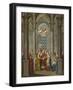 The Marriage of the Virgin (Desposorios de la Virgen), 1745-Nicolas Enriquez-Framed Giclee Print