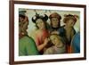 The Marriage of the Virgin, Detail of the Suitors, 1500-04-Pietro Perugino-Framed Giclee Print