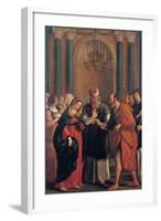 The Marriage of the Virgin Mary-Gennari Bartolomeo-Framed Giclee Print