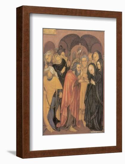 The Marriage Of The Virgin-Michelino Da Besozzo-Framed Premium Giclee Print