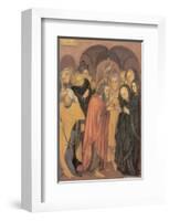 The Marriage Of The Virgin-Michelino Da Besozzo-Framed Premium Giclee Print