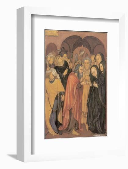 The Marriage Of The Virgin-Michelino Da Besozzo-Framed Premium Giclee Print