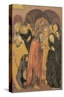 The Marriage Of The Virgin-Michelino Da Besozzo-Stretched Canvas