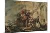 The Marriage of Tobias (Episode of the Tobias Cycle)-Giovanni Antonio Guardi-Mounted Giclee Print