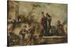 The Marriage of Tobias (Episode of the Tobias Cycle)-Giovanni Antonio Guardi-Stretched Canvas