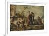 The Marriage of Tobias (Episode of the Tobias Cycle)-Giovanni Antonio Guardi-Framed Giclee Print