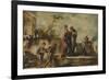 The Marriage of Tobias (Episode of the Tobias Cycle)-Giovanni Antonio Guardi-Framed Giclee Print