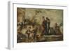 The Marriage of Tobias (Episode of the Tobias Cycle)-Giovanni Antonio Guardi-Framed Giclee Print