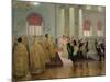 The Marriage of Tsar Nicholas II (1868-1918) and Alexandra Feodorovna (1872-1918) 1894-Ilya Efimovich Repin-Mounted Giclee Print