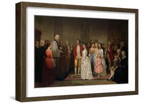 The Marriage of Washington, 1849-Junius Brutus Stearns-Framed Giclee Print