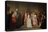 The Marriage of Washington, 1849-Junius Brutus Stearns-Stretched Canvas