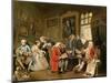 The Marriage Settlement, England, 1700s-null-Mounted Giclee Print