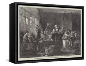 The Marriage Settlement, Time of the Restoration-Thomas Falcon Marshall-Framed Stretched Canvas