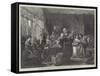 The Marriage Settlement, Time of the Restoration-Thomas Falcon Marshall-Framed Stretched Canvas