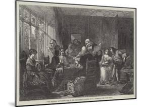 The Marriage Settlement, Time of the Restoration-Thomas Falcon Marshall-Mounted Giclee Print