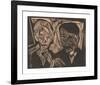 The Married Couple Müller-Ernst Ludwig Kirchner-Framed Premium Giclee Print