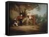 The Marriott Family, 1815-John E. Ferneley-Framed Stretched Canvas