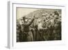 The 'Marseillaise' Played in the Trench, from 'Le Miroir', 17 October 1915-null-Framed Giclee Print