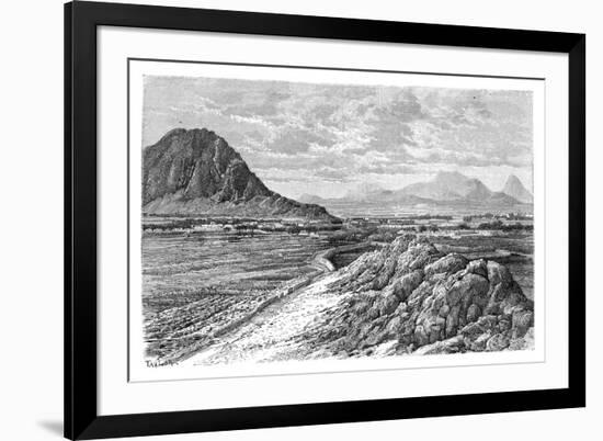 The Marsha Pass, North of Kandahar, Afghanistan, 1895-null-Framed Giclee Print