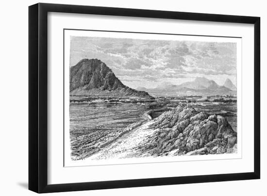 The Marsha Pass, North of Kandahar, Afghanistan, 1895-null-Framed Giclee Print