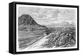 The Marsha Pass, North of Kandahar, Afghanistan, 1895-null-Framed Stretched Canvas