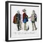 The Marshal of Souvre, M De Bellegarde and M De Pluvinel, 17th Century-null-Framed Giclee Print