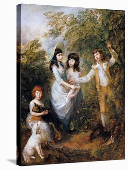 The Marsham Children, 1787-Thomas Gainsborough-Stretched Canvas