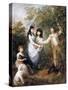 The Marsham Children-Thomas Gainsborough-Stretched Canvas