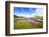 The Marshland, Surrounded by Rheolite Mountains in Landmannarlaugar National Park, Iceland-Corepics-Framed Photographic Print