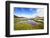 The Marshland, Surrounded by Rheolite Mountains in Landmannarlaugar National Park, Iceland-Corepics-Framed Photographic Print