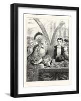 The Martha Washington Reception and Centennial Tea-Party at the Academy of Music-null-Framed Giclee Print