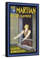 The Martian by Du Maurier-Edward Penfield-Framed Stretched Canvas