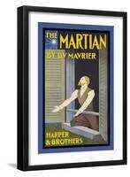 The Martian by Du Maurier-Edward Penfield-Framed Art Print