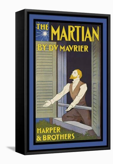 The Martian By Du Maurier-Edward Penfield-Framed Stretched Canvas
