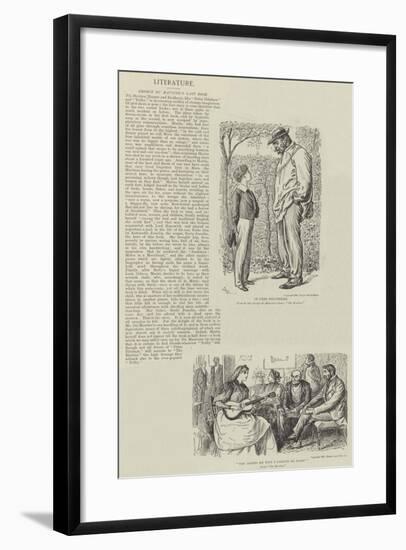 The Martian-George Du Maurier-Framed Giclee Print