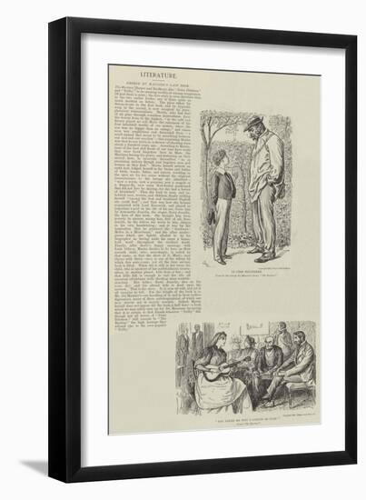 The Martian-George Du Maurier-Framed Giclee Print