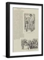The Martian-George Du Maurier-Framed Giclee Print