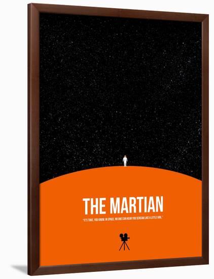 The Martian-NaxArt-Framed Art Print