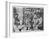 The Martin Brothers in the Studio at the Southall Pottery (B/W Photo)-English Photographer-Framed Giclee Print