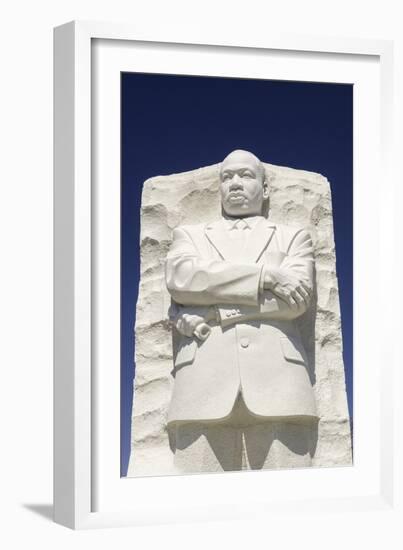 The Martin Luther King Memorial-John Woodworth-Framed Photographic Print