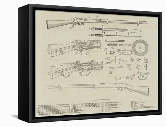 The Martini-Henry Rifle-null-Framed Stretched Canvas