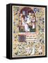 The Martyrdom from the Life of St. Apollonia, A Book of Hours-null-Framed Stretched Canvas
