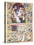 The Martyrdom from the Life of St. Apollonia, A Book of Hours-null-Stretched Canvas