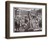 The Martyrdom of Mr John Bradford and John Leaf in Smithfield, Illustration from 'Foxes Martyrs'…-null-Framed Premium Giclee Print