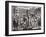 The Martyrdom of Mr John Bradford and John Leaf in Smithfield, Illustration from 'Foxes Martyrs'…-null-Framed Giclee Print