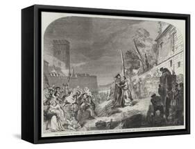The Martyrdom of Ridley and Latimer-Sir George Hayter-Framed Stretched Canvas