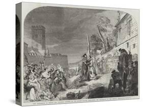 The Martyrdom of Ridley and Latimer-Sir George Hayter-Stretched Canvas