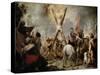 The Martyrdom of Saint Andrew, 1675-1682-Bartolome Esteban Murillo-Stretched Canvas