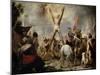 The Martyrdom of Saint Andrew, 1675-1682-Bartolome Esteban Murillo-Mounted Giclee Print